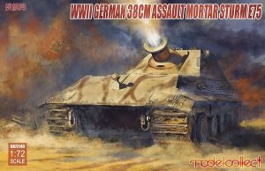 Modelcollect UA72140 German WWII 38cm Assault Mortar Sturm E75 1:72