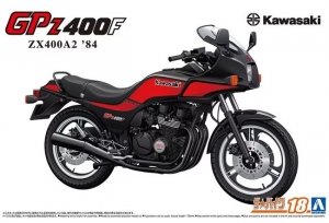 Aoshima 06433 Kawasaki ZX400A2 GPz400F '84 1/12