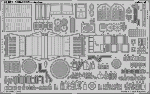 Eduard 48873 MiG-23BN exterior  Trumpeter 1/48