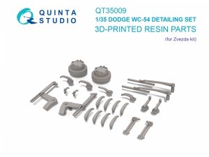 Quinta Studio QT35009 Dodge WC-54 detailing set (Zvezda) 1/35
