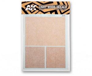 AK Interactive AK9081 LIGHT WOOD DECALS