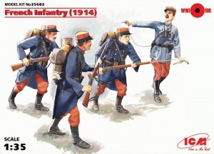 ICM 35682 FRANCH INFANTRY 1914