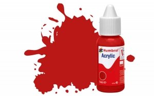 Humbrol DB0060 No 60 Scarlet - Matt - 14ml.