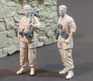 Panzer Art FI35-249 German fallschirmjager MG34 team set 1/35