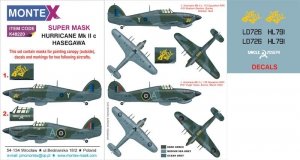 Montex K48220 HURRICANE Mk Iic 1/48