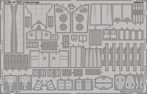 Eduard 32399 B-17E/ F undercarriage 1/32 HK MODELS