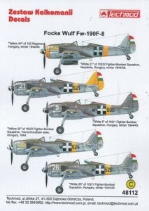 Techmod 48112 Fw-190F-8 (1:48)
