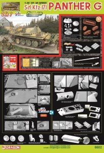 Dragon 6602 Sd.kfz.171 Panther G (2 in 1 - Premium Edition) w/Magic Track 1/35