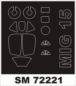 Montex SM72221 MiG-15 EDUARD