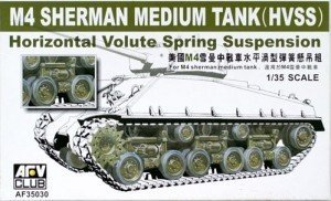 AFV Club 35030 M4A3E8 HVSS Suspension (1:35)