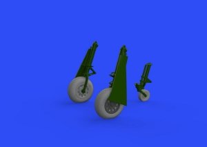 Eduard 648504 P-51D wheels cross tread 1/48 EDUARD