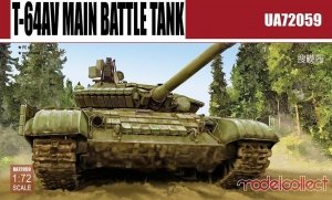 Modelcollect UA72059 T-64AV Main Battle Tank (1:72)