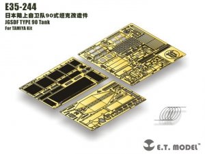 E.T. Model E35-244 JGSDF TYPE 90 Tank (For TAMIYA Kit) (1:35)