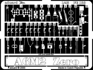 Eduard FE129 A6M2 Zero 1/48 Hasegawa