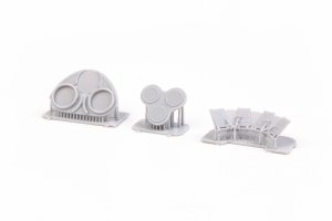 Eduard 6481144 P-40N radiators upgrade set PRINT EDUARD 1/48