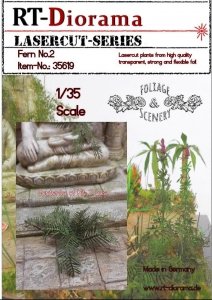 RT-Diorama 35619 Fern No.2 1/35