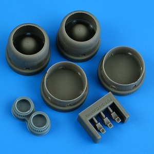 Quickboost QB72728 PBY-3/4 Catalina correct cowlings closed flaps (for Academy / Hobyy 2000) 1/72