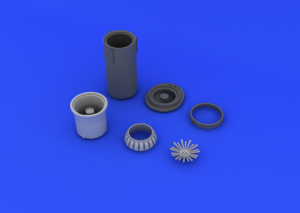 Eduard 648117 MiG-21PF/ PFM exhaust nozzle 1/48 (Eduard)