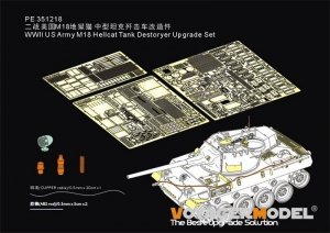 Voyager Model PE351218 WWII US Army M18 Hellcat Tank Destoryer Upgrade Set (For TAMIYA 35376) 1/35