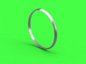 Master AM-48-198 MiG-21bis (Fishbed L/N) - metalowy pierścień wlotu powietrza (do modelu Eduard) 1/48