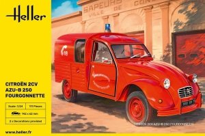 Heller 82701 Citroen 2CV AZU-B 250 Fourgonnette 1/24