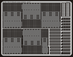 Eduard 32563 CH-47 Chinook cargo seatbelts 1/35 TRUMPETER