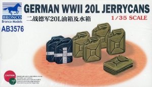 Bronco AB3576 German WWII 20L Jerrycans 1/35
