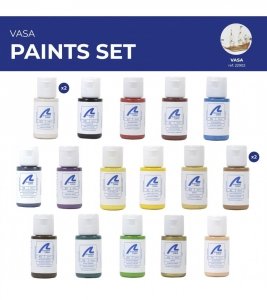 ARTESANIA LATINA 277PACK10 Zestaw farb akrylowych 18x20 ml - Vasa