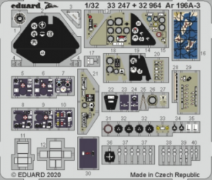 Eduard 33247 Ar 196A-3 for REVELL 1/32