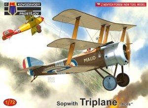Kovozavody Prostejov KPM0183 Sopwith Triplane Aces  1/72