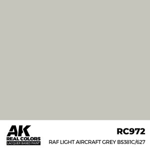 AK Interactive RC972 RAF Light Aircraft Grey BS381C/627 17 ml