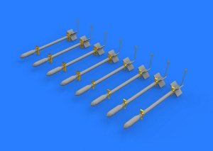 Eduard 648393 British Rocket Projectiles RP-3 60lb F. 1/48