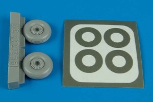 Aires 4493 Macchi MC 202/205 wheel & paint masks 1/48 Other