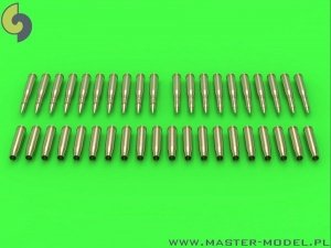 Master GM-35-003 ZU-23-2 Sergey - amunicja - łuski (20 szt.) oraz dwa rodzaje nabojów (po 10 szt. każdego rodzaju)