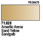 Vallejo 71028 Sand Yellow