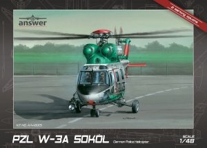 Answer AA48005 PZL W-3A Sokół German Police Helicopter 1/48