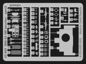 Eduard 32055 MiG-21MF interior 1/32 Trumpeter