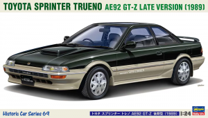 Hasegawa HC69 Toyota Sprinter Trueno AE92 GT-Z Late Version (1989) 1/24