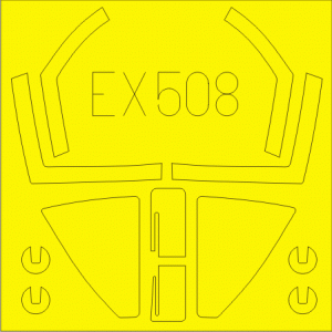Eduard EX508 Sea Harrier FRS.1 KINETIC MODEL 1/48