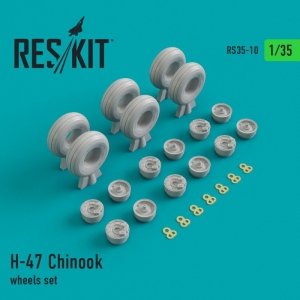RESKIT RS35-0010 H-47 Chinook wheels set 1/35