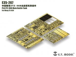 E.T. Model E35-267 PLA ZTZ-96B Main Battle Tank Meng TS-034 1/35
