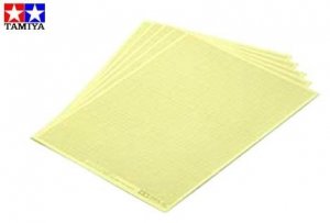 Tamiya 87129 MASKING SHEET 1MM 5szt.( Papier samoprzylepny format A5 5szt)