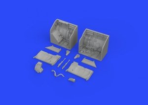 Eduard 648428 MiG-23ML main wheels bay EDUARD, TRUMPETER 1/48