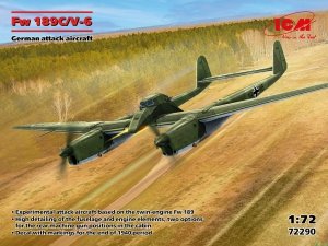 ICM 72290 Fw 189C/V-6 German attack aircraft 1/72