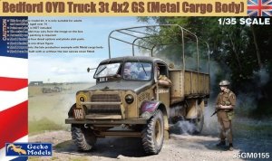 Gecko Models 35GM0155 Bedford OYD Truck 3t 4x2 GS (Metal Cargo Body) 1/35