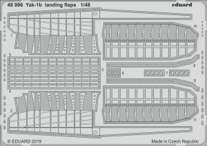 Eduard 48996 Yak-1b landing flaps ZVEZDA 1/48