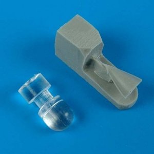 Quickboost QB48433 MiG-29 Fulcrum IR sensor and laser rangefingeer Academy 1/48