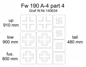 Omask 24006 Fw 190 A-4 part 4 1/48