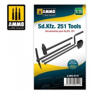 Ammo of Mig 8141 Sd.Kfz. 251 Tools 1/35