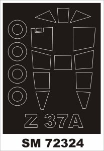 Montex SM72324 Z-37A CMELAK KP 1/72